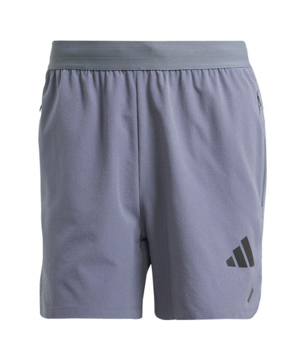Pantalons de Fitness adidas Power 3Bandas Short Homme Gris