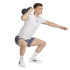 Pantalons de Fitness adidas Power 3Bandas Short Homme Gris