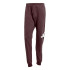 Pantalons adidas Big Logo French Terry Homme Bordeaux/Blanc