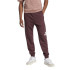 Pantalons adidas Big Logo French Terry Homme Bordeaux/Blanc