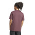 T-shirt adidas Small Logo Sj Homme Grenat/Blanc