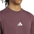 T-shirt adidas Small Logo Sj Homme Grenat/Blanc