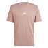 T-shirt adidas Small Logo Sj Homme Rose/Blanc