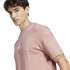 T-shirt adidas Small Logo Sj Homme Rose/Blanc