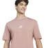 T-shirt adidas Small Logo Sj Homme Rose/Blanc