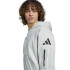 Sweat adidas City Escape Fz Hd Gd Homme Argent