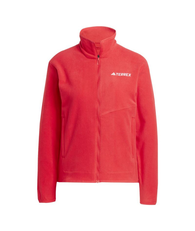 Polar de Montagne adidas Mt Fz Fleece Femme Rubpur