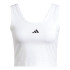 T-shirt adidas Small Logo Sj Tank Femme Blanc/Noir