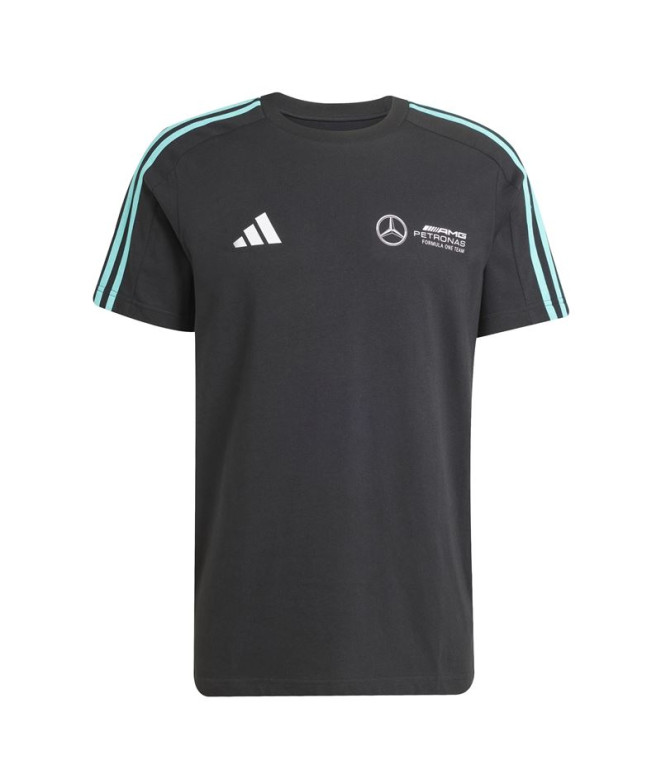 T-shirt adidas Mercedes ADN Homme Noir/Blanc