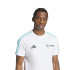 T-shirt adidas Mercedes ADN Blanc/Noir Homme