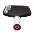 Raquette padel de Pickle Ball Wilson Fierce Pro PICKLEBALL Paddle 2 Noir/Rouge/
