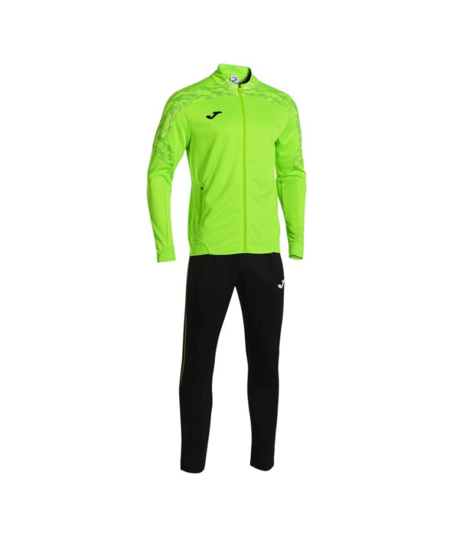 Survêtement Joma Champion Viii Vert Fluo Noir...
