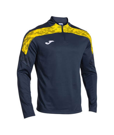 Sweat Joma Championship VIII Homme Dark Navy Jaune