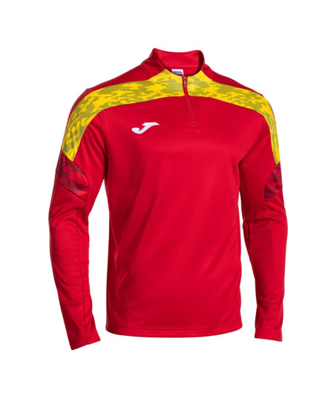 Sweat Joma Championship VIII Homme Rouge Jaune