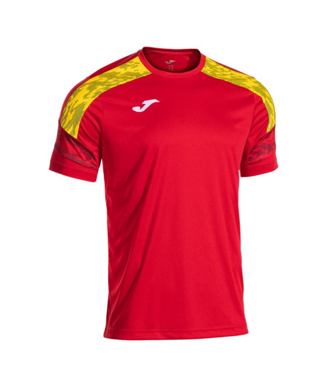 T-shirt Joma Championship VIII Homme Rouge/Jaune