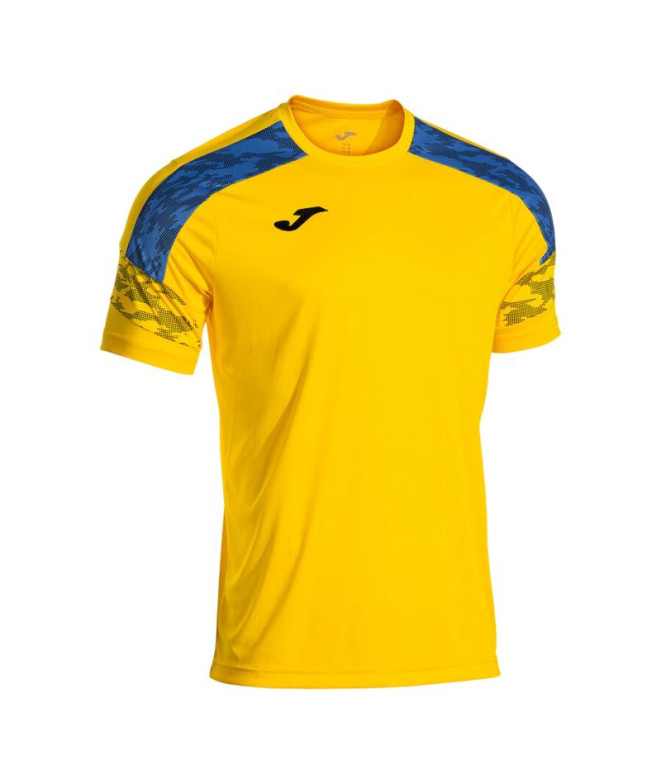 T-shirt Joma Championship VIII Homme Jaune/Royal
