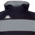 Sweat Kappa Daccio Homme Bleu Marine/Gris Mélange
