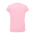 T-shirt Only Onpaubree Life Ss Bat Loose Cur Femme Pink-A-Boo