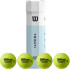 Balles de Tennis Wilson Triniti Tball 4 Ball Can Jaune