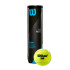 Balles de Tennis Wilson Tour Premier All Ct 4 Ball Can Noir/Or
