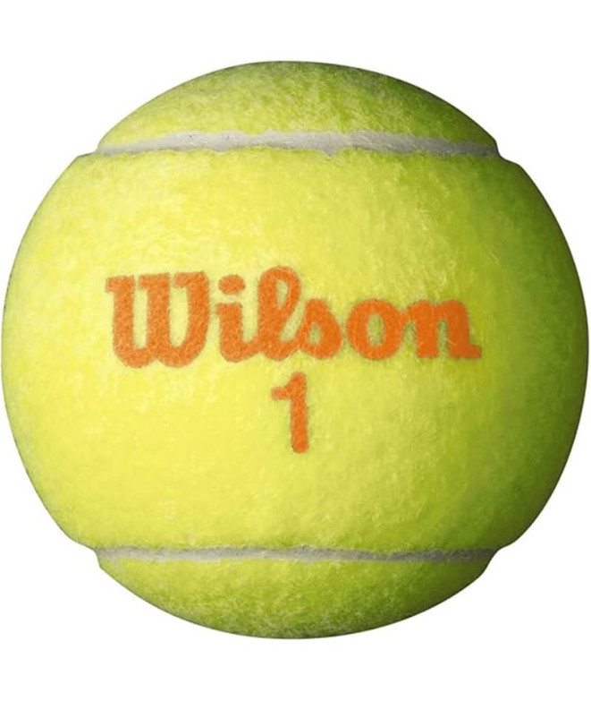 Balles de Tennis Wilson Starter Orange Tball 3...