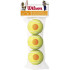 Balles de Tennis Wilson Starter Orange Tball 3 Pack Jaune
