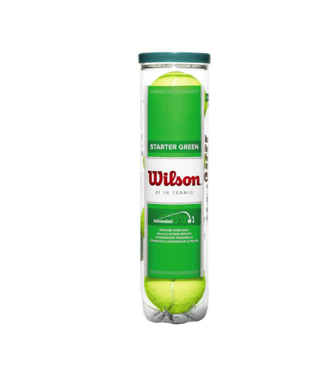 Bote de balles pádel Wilson Starter Play Green...