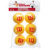 Balles de Tennis Wilson Starter Tour Foam Tball 6 Pack Enfant Jaune