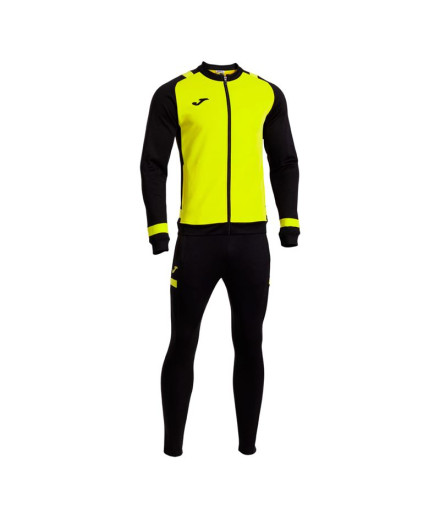 Survêtement Joma Lider Jaune Fluo Marine Foncé Homme