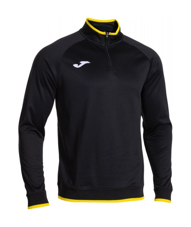 Sweat Joma Combi Premium Noir Jaune Enfant