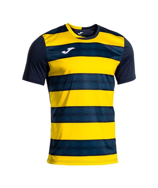 T-shirt Joma Tiger VII Jaune Marine Foncé Enfant