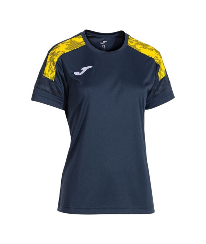 T-shirt Joma Championship Viii Dark Navy Jaune...