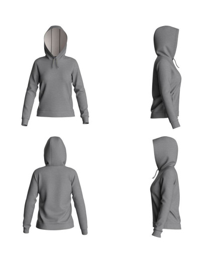 Sweat Kappa Jalva Femme Gris Md