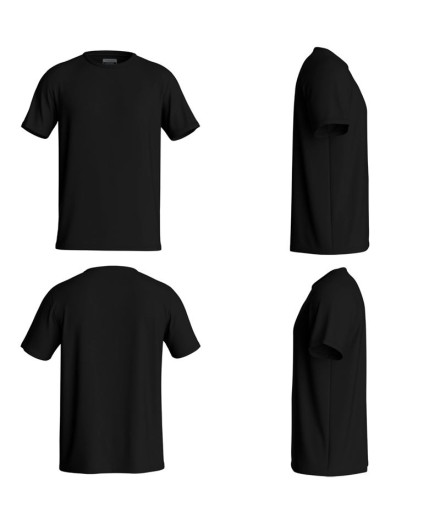 T-shirt Kappa Jenno Homme Black