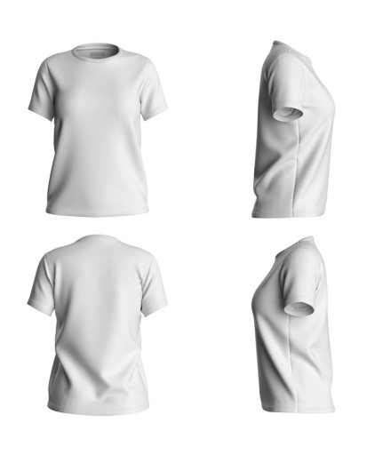 T-shirt Kappa Jenna Femme Blanc