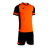 Ensemble de Football Joma Leader Orange Noir Enfant