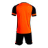 Ensemble de Football Joma Leader Orange Noir Enfant