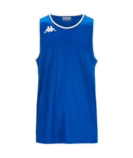 T-shirt Basket-ball Kappa Danco Homme Blue Sapphire/White