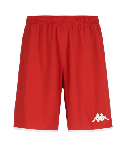 Pantalon Basket-ball Kappa Dumpo Homme Rouge/Blanc