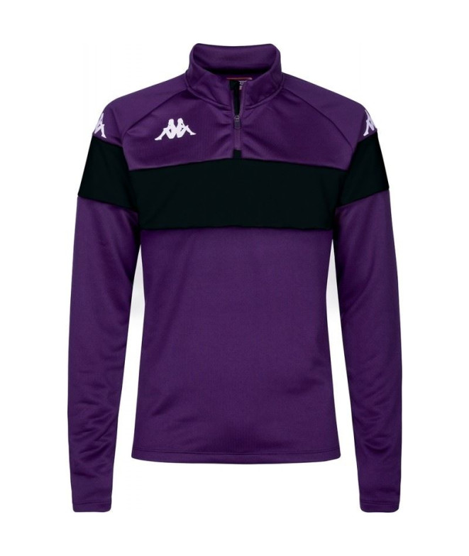 Sweat Fitness Kappa Dovare Homme Violet/Noir