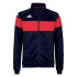 Veste Fitness Kappa Dacone Homme Bleu Marine/Rouge