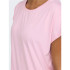 T-shirt Only Onpaubree Life On Ss Bat Loose Femme Pink-A-Boo