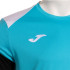 T-shirt Joma Danubio Homme Turquoise/Noir