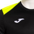 T-shirt Joma Danubio Homme Noir/Jaune Fluo