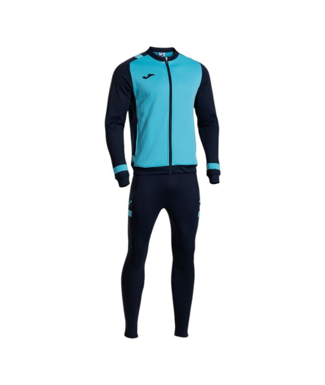 Survêtement Joma Lider Turquoise Fluo Dark Navy...