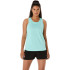 T-shirt Débardeur de Running ASICS Core Tank Femme Menthe