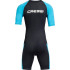 Singe pièce Cressi Tiburon Shorty 2Mm Femme Noir-Aguamarina