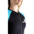 Singe pièce Cressi Tiburon Shorty 2Mm Femme Noir-Aguamarina