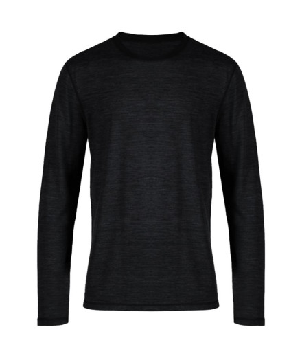 T-shirt de Montagne Joluvi Thermique Merino Base Noir