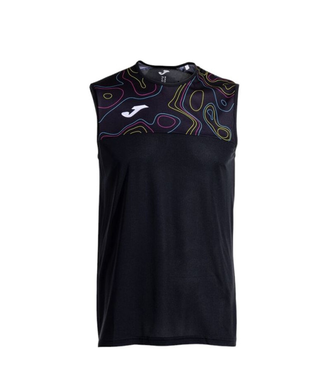T-shirt De Tennis Joma Torneo Capsule Noir Homme